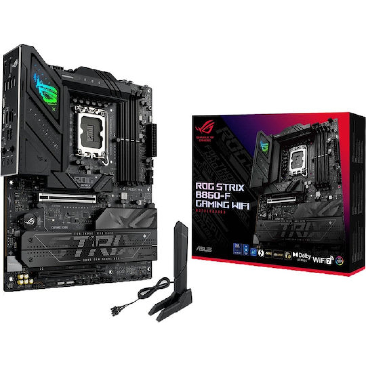 Asus Rog Strix B860-F Gaming WIFI Motherboard ATX με Intel 1851 Socket 90MB1JG0-M0EAY0