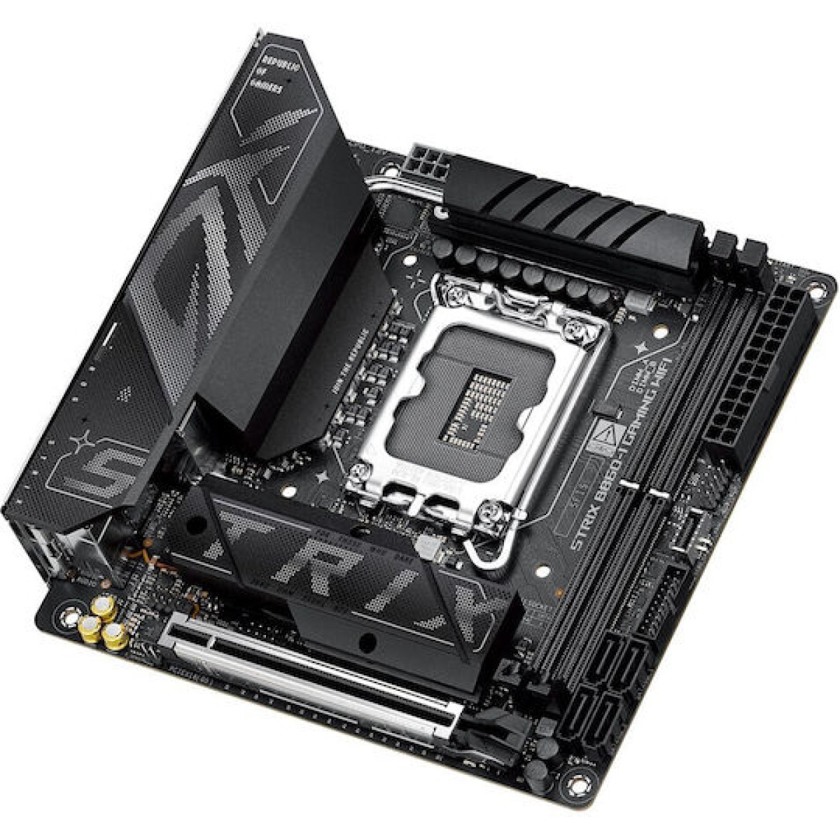 Asus Rog Strix B860-I Gaming WIFI Motherboard Mini ITX με Intel 1851 Socket 90MB1JB0-M0EAY0