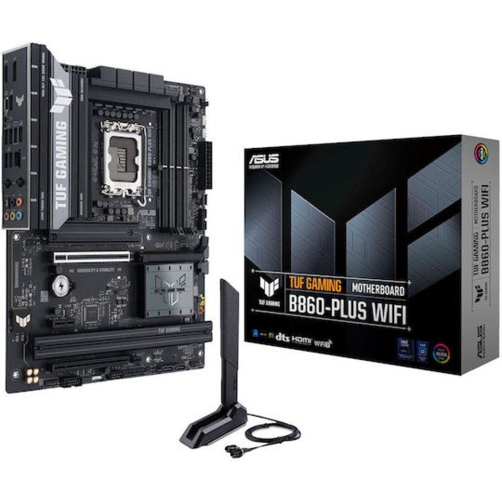 Asus TUF Gaming B860-Plus WIFI Motherboard ATX με Intel 1851 Socket 90MB1JL0-M0EAY0