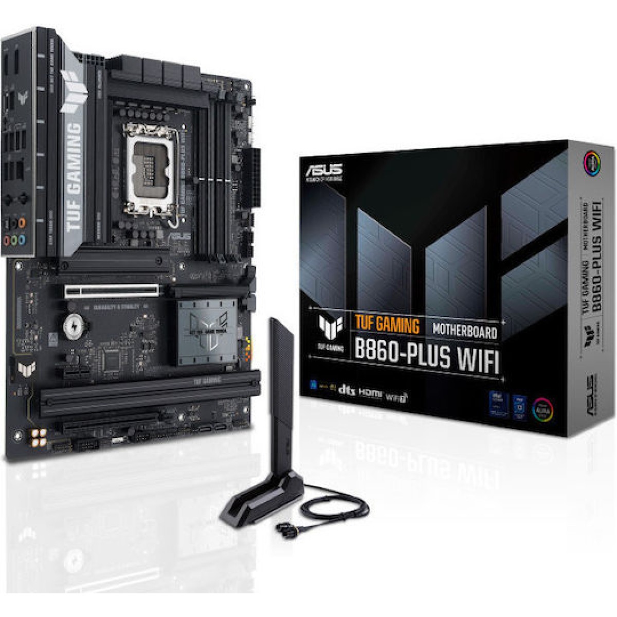 Asus TUF Gaming B860-Plus WIFI Motherboard ATX με Intel 1851 Socket 90MB1JL0-M0EAY0