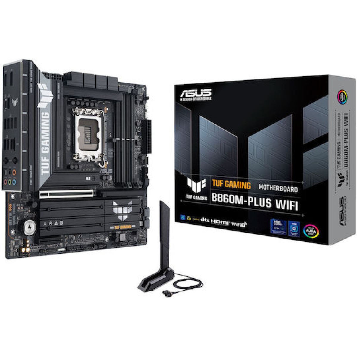 Asus TUF Gaming B860M-PLUS WIFI Motherboard Micro ATX με Intel 1851 Socket