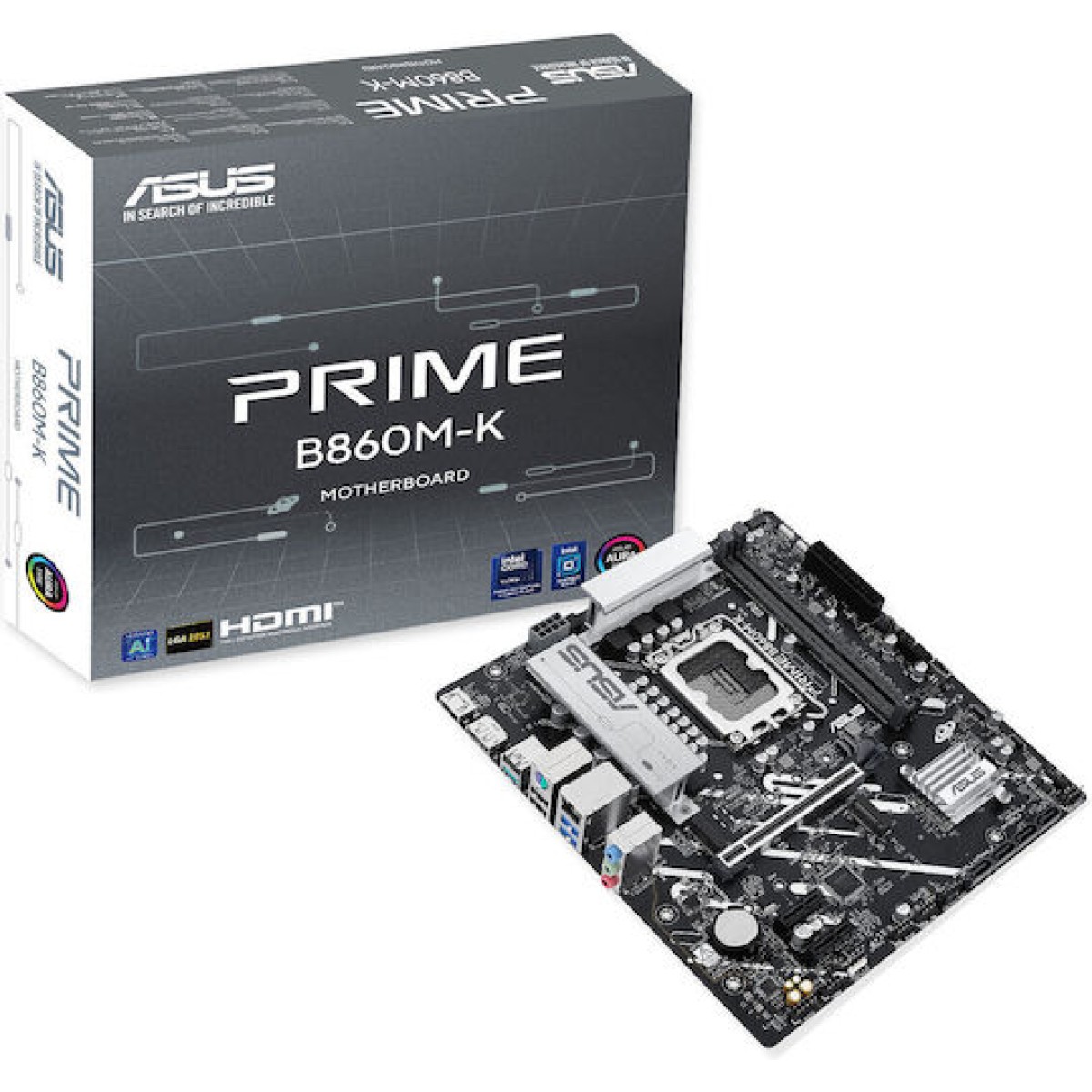 Asus Prime B860M-K Motherboard Micro ATX με Intel 1851 Socket 90MB1JT0-M0EAY0