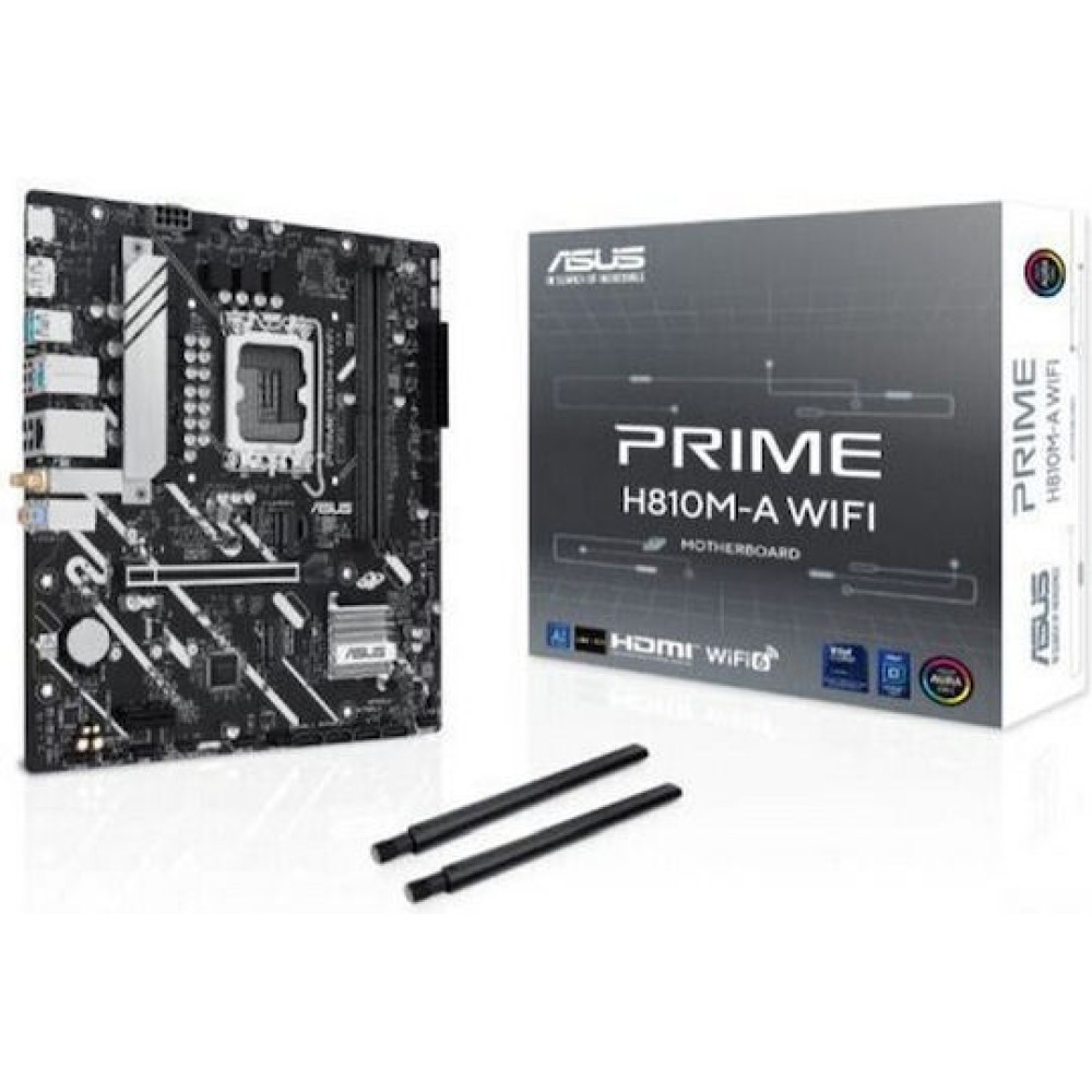 Asus Prime H810M-A WIFI Motherboard Micro ATX με Intel 1851 Socket 90MB1KJ0-M0EAY0