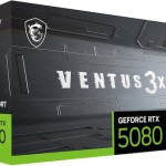 MSI GeForce RTX 5080 16GB GDDR7 Ventus 3X OC Plus Κάρτα Γραφικών