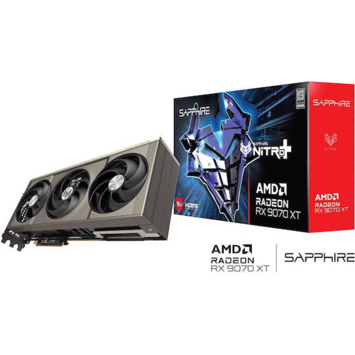 Sapphire Radeon RX 9070 XT 16GB GDDR6 NITRO+ Κάρτα Γραφικών