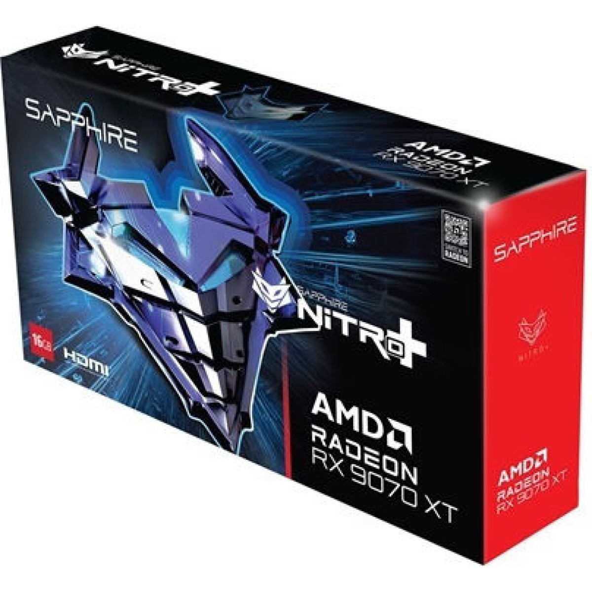 Sapphire Radeon RX 9070 XT 16GB GDDR6 NITRO+ Κάρτα Γραφικών