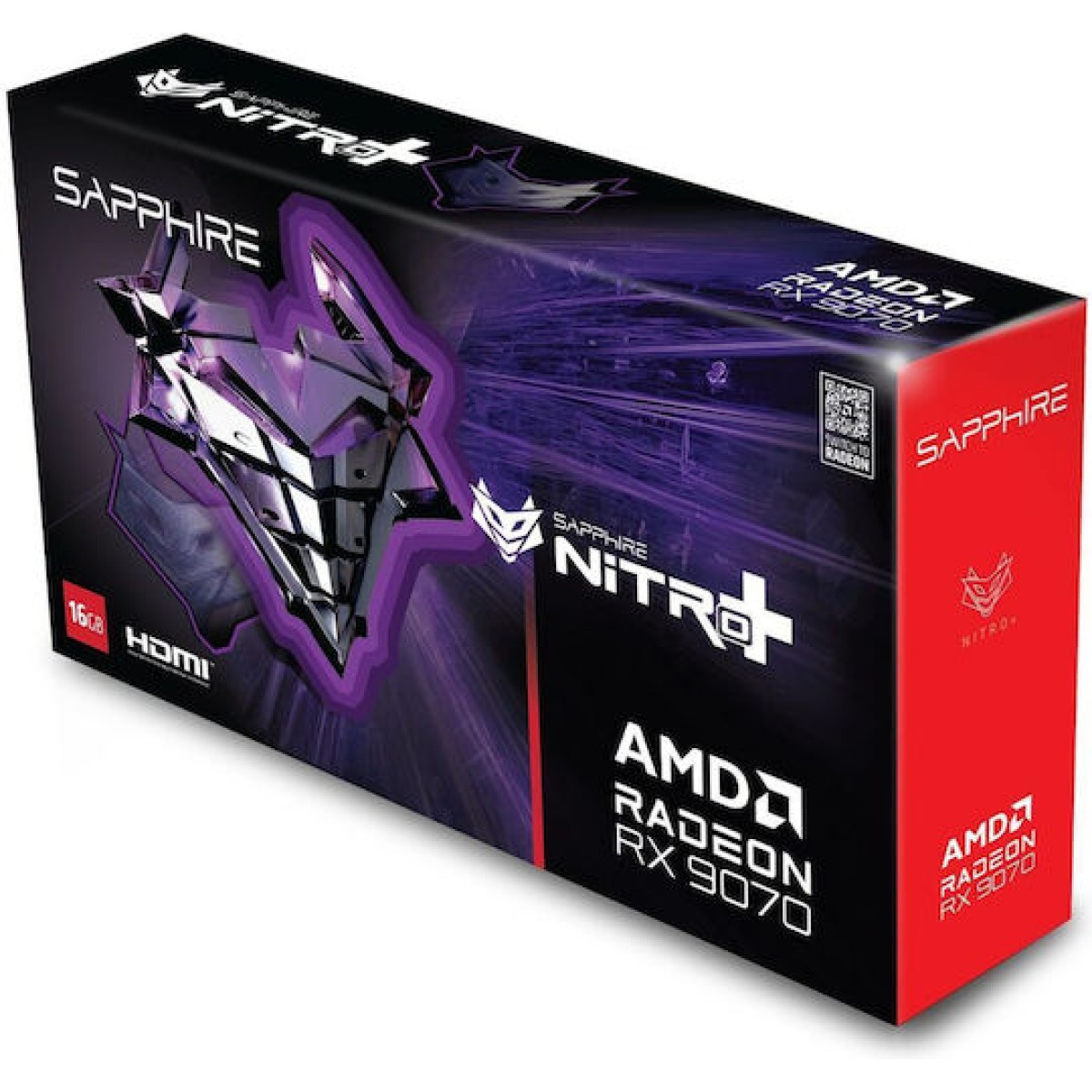 Sapphire Radeon RX 9070 16GB GDDR6 NITRO+ Κάρτα Γραφικών