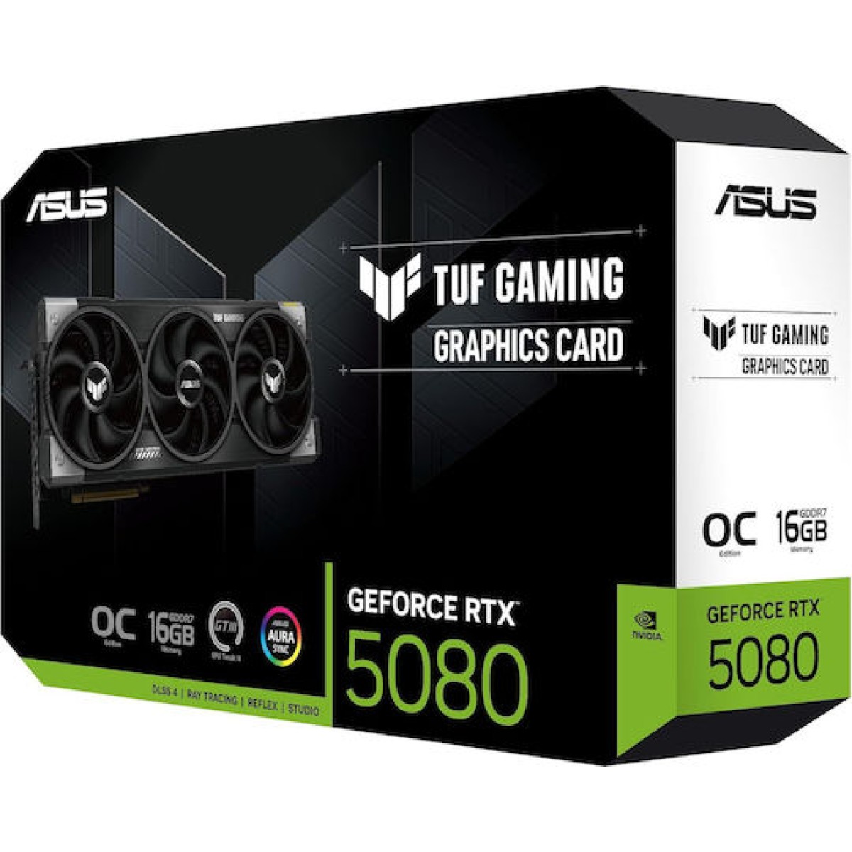 Asus GeForce RTX 5080 16GB GDDR7 TUF Gaming OC Edition Κάρτα Γραφικών