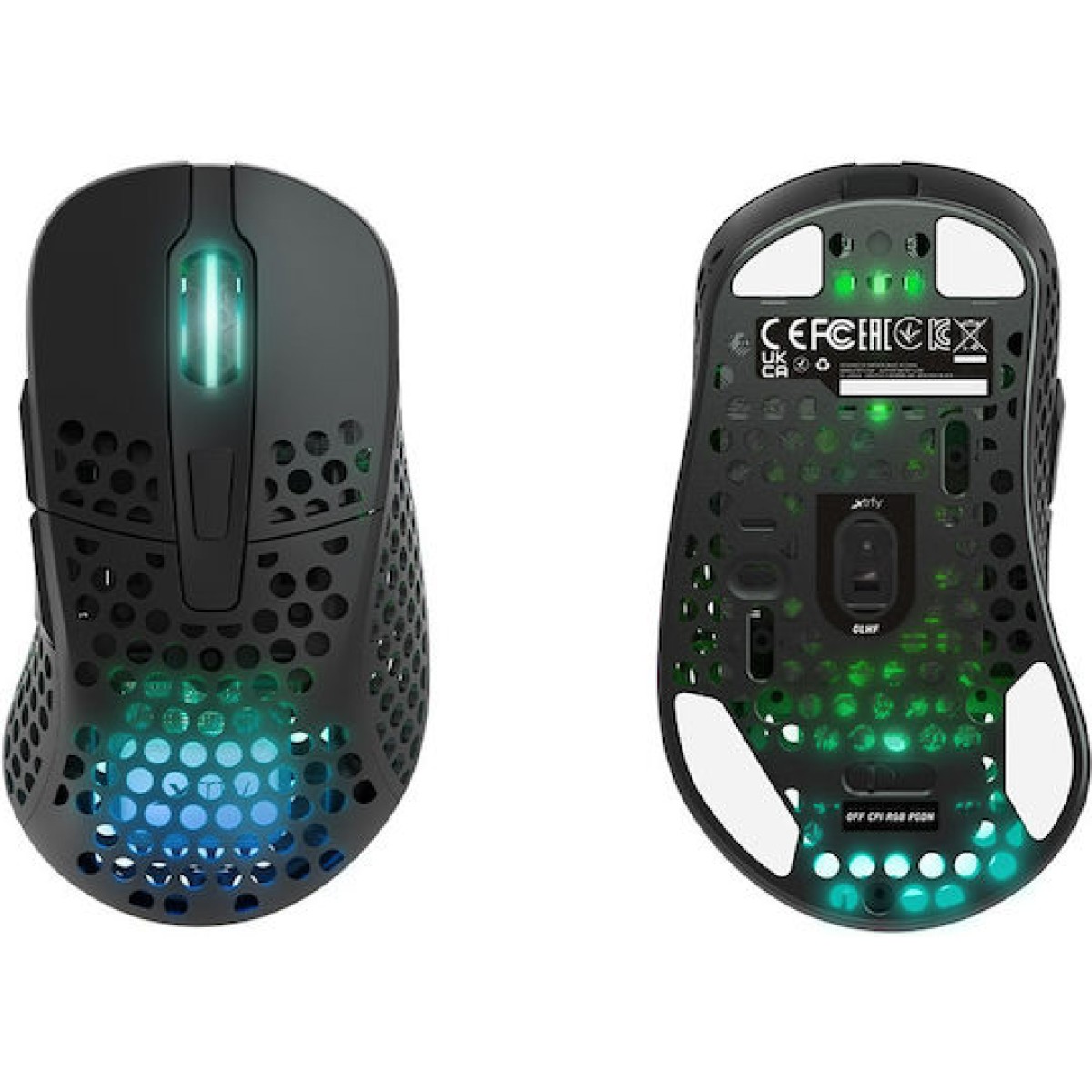 Xtrfy M4 RGB Ασύρματο Gaming Ποντίκι Black