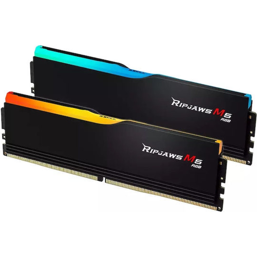G.Skill Ripjaws M5 RGB DDR5 64GB RAM με 2x32GB Modules και Ταχύτητα 6000 για Desktop
