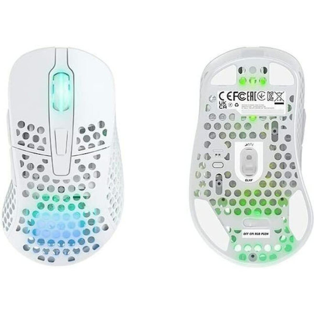 Xtrfy M4 RGB Ασύρματο Gaming Ποντίκι White