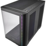 FSP/Fortron M580 Gaming Midi Tower Κουτί Υπολογιστή με Πλαϊνό Παράθυρο και RGB Φωτισμό Μαύρο