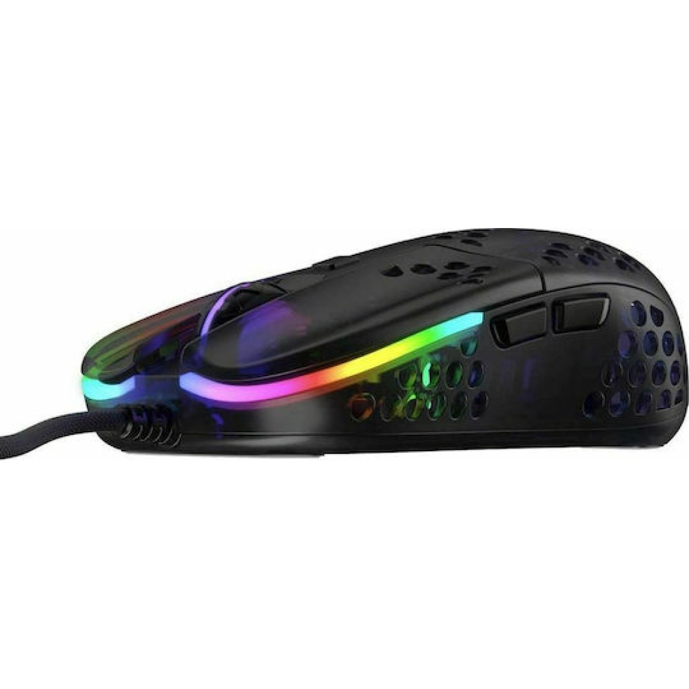 Xtrfy MZ1 – ZY’S Rail RGB Gaming Ποντίκι 16000 DPI Μαύρο