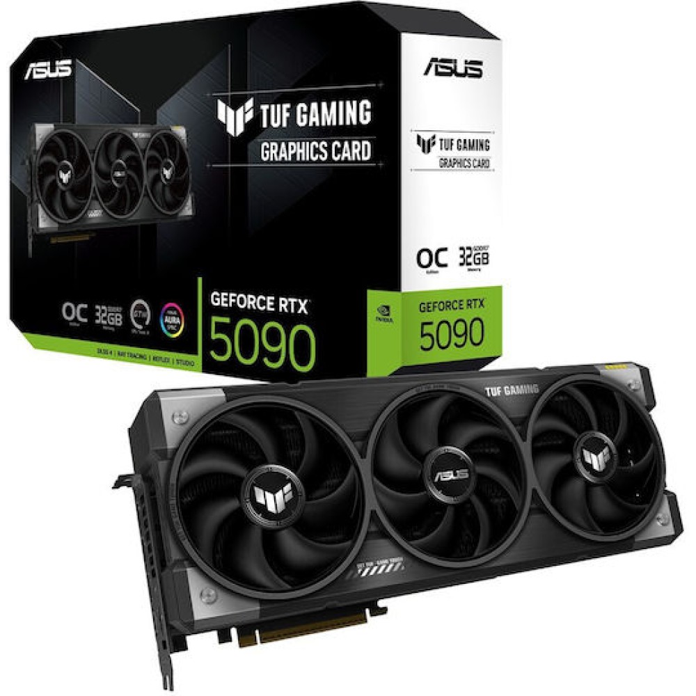 Asus GeForce RTX 5090 32GB GDDR7 TUF Gaming OC Edition Κάρτα Γραφικών