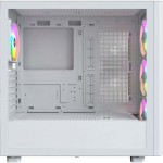 Montech XR Wood Gaming Midi Tower Κουτί Υπολογιστή με Πλαϊνό Παράθυρο και ARGB Φωτισμό Λευκό