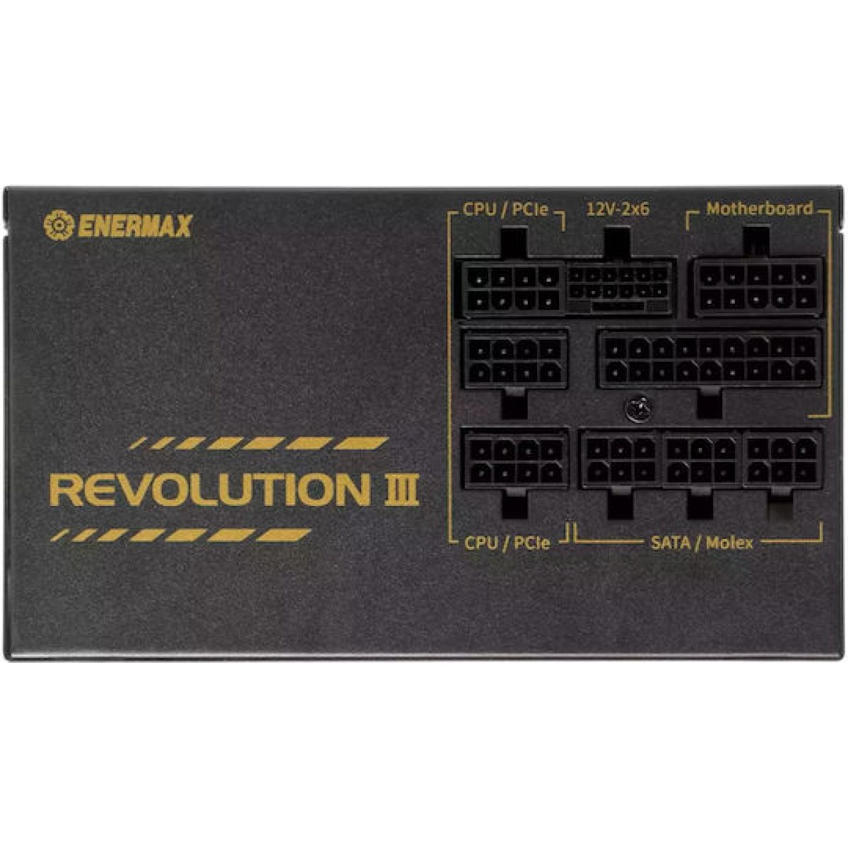 Enermax Revolution III 750W Μαύρο Τροφοδοτικό Υπολογιστή Full Modular 80 Plus Gold