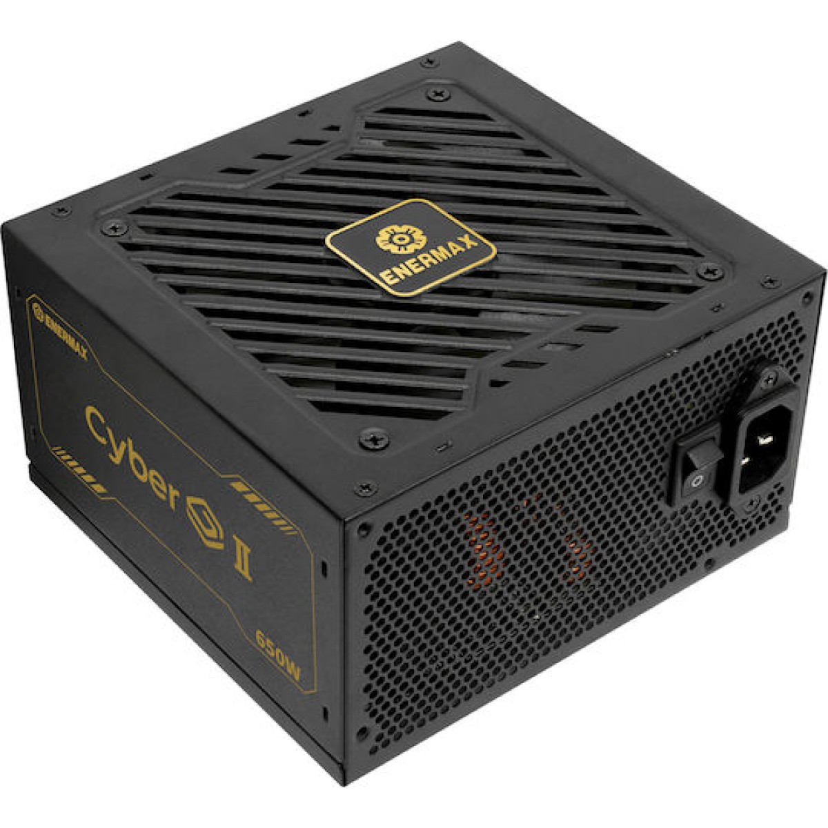 Enermax CyberG II 650W Μαύρο Τροφοδοτικό Υπολογιστή Full Wired 80 Plus Gold