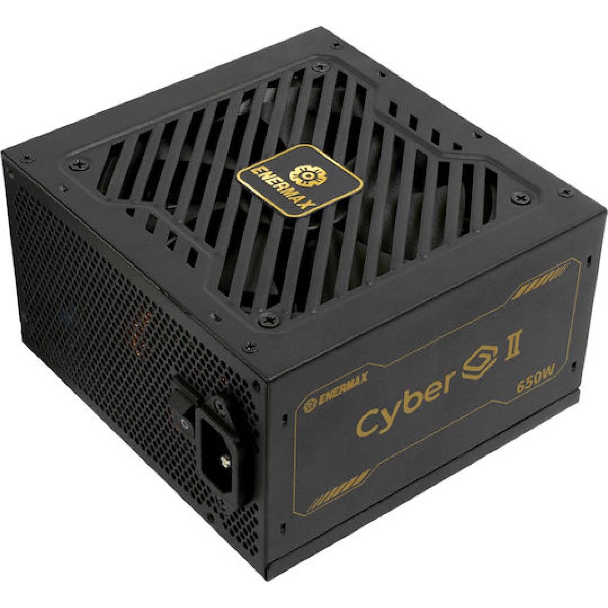 Enermax CyberG II 650W Μαύρο Τροφοδοτικό Υπολογιστή Full Wired 80 Plus Gold