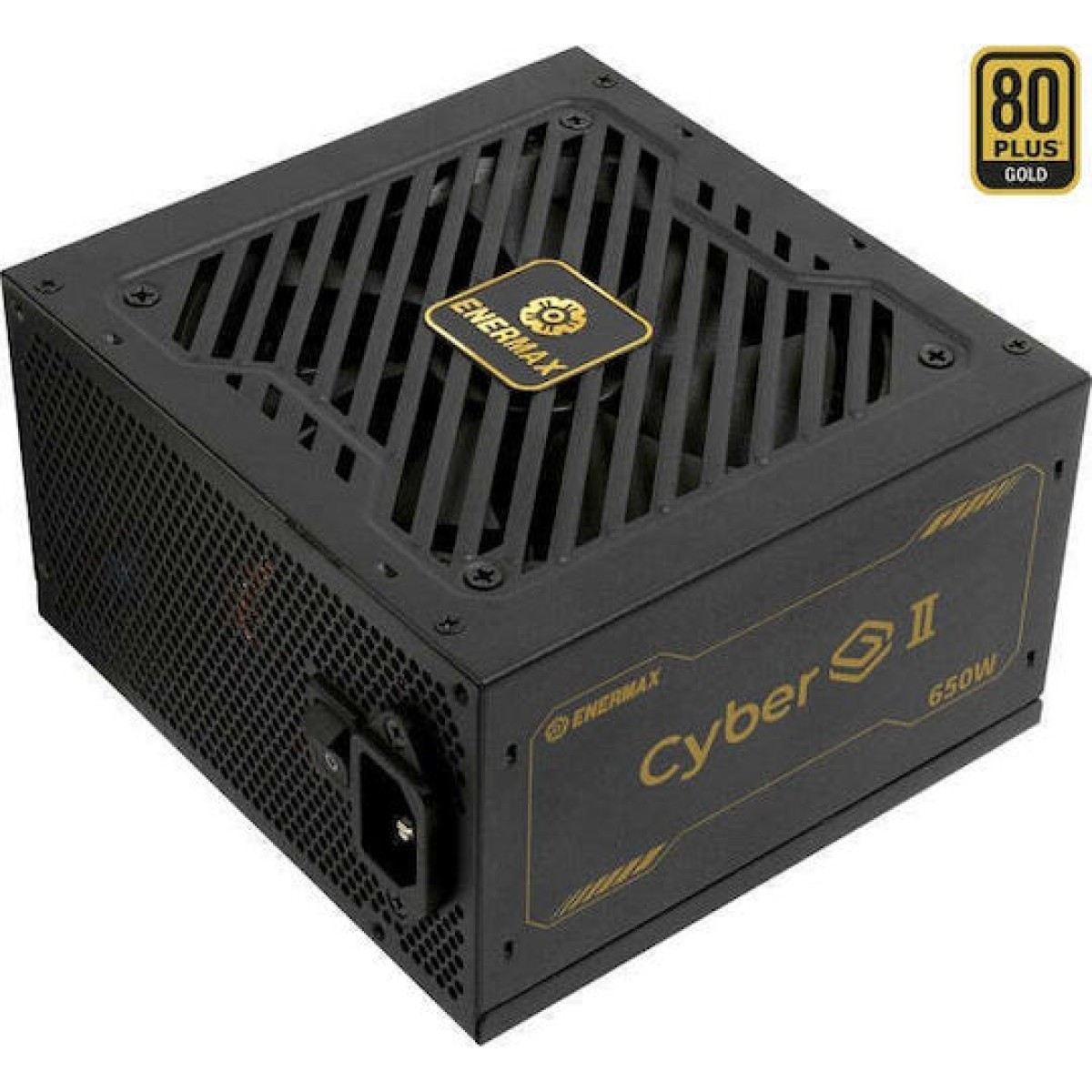 Enermax CyberG II 650W Μαύρο Τροφοδοτικό Υπολογιστή Full Wired 80 Plus Gold