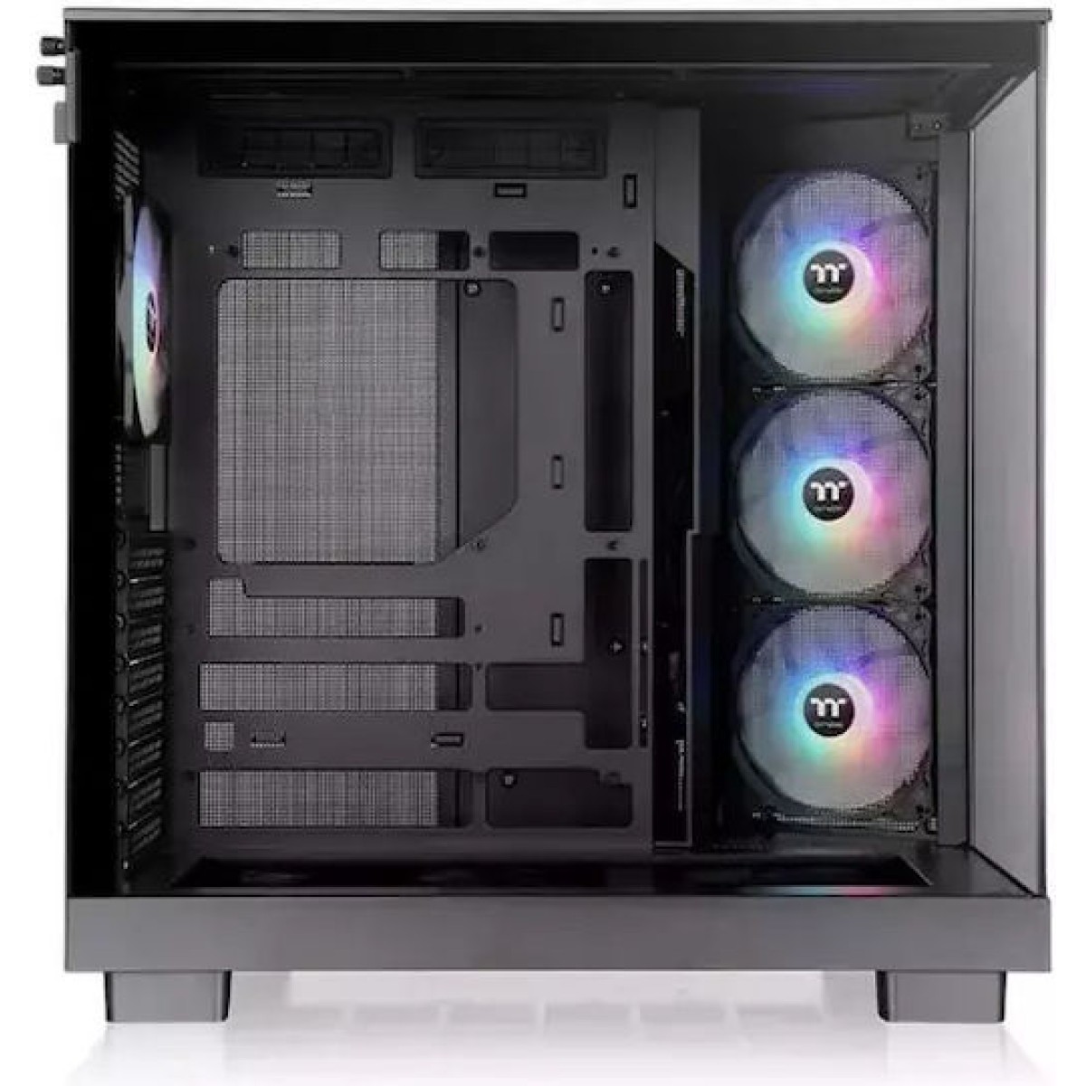 Thermaltake View 380 XL TG ARGB Gaming Midi Tower Κουτί Υπολογιστή με Πλαϊνό Παράθυρο Μαύρο