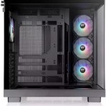 Thermaltake View 380 XL TG ARGB Gaming Midi Tower Κουτί Υπολογιστή με Πλαϊνό Παράθυρο Μαύρο
