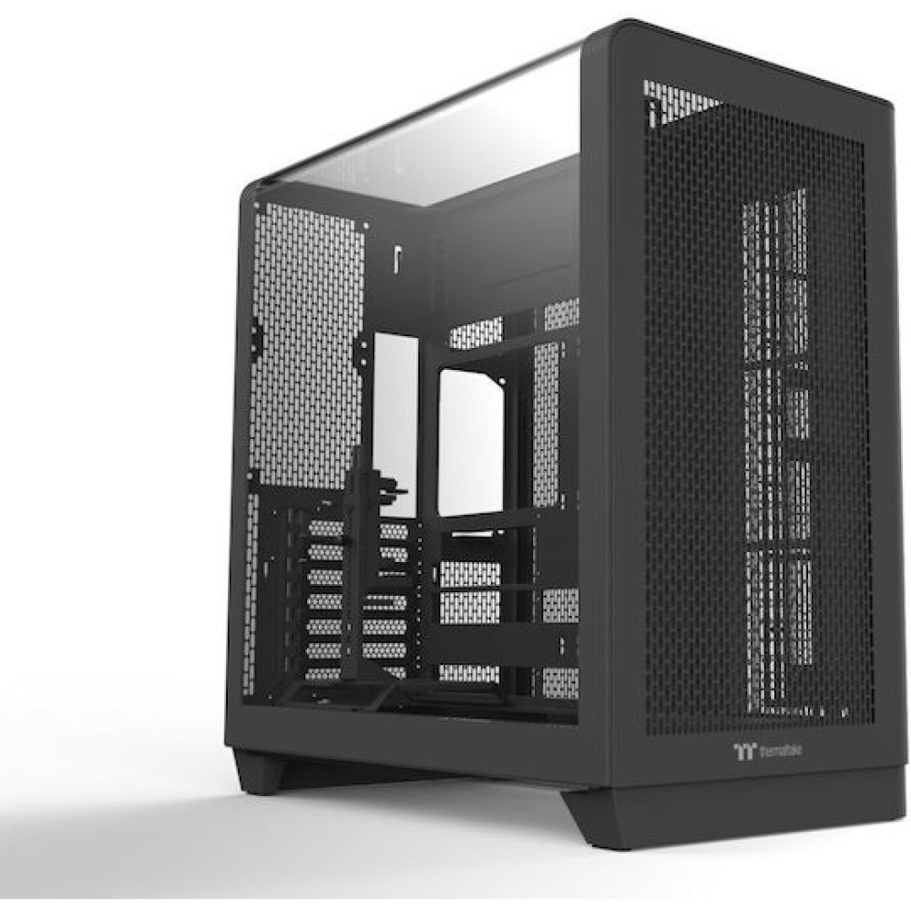 Thermaltake View 390 Air Gaming Midi Tower Κουτί Υπολογιστή με Πλαϊνό Παράθυρο Μαύρο
