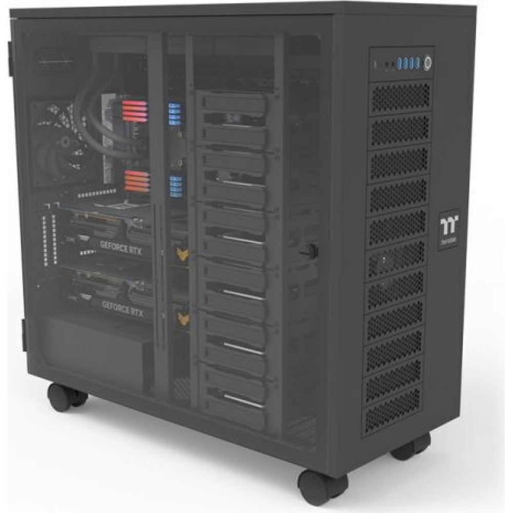 Thermaltake AX700 TG Ultra Tower Κουτί Υπολογιστή με Πλαϊνό Παράθυρο Μαύρο