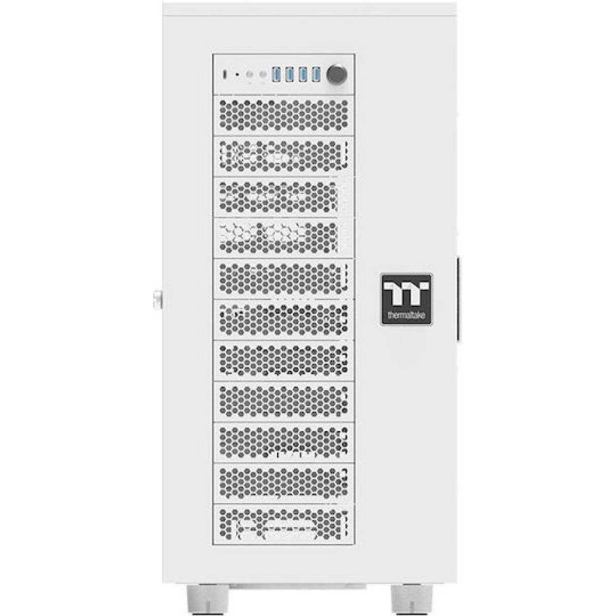 Thermaltake AX700 TG Full Tower Κουτί Υπολογιστή με Πλαϊνό Παράθυρο Snow