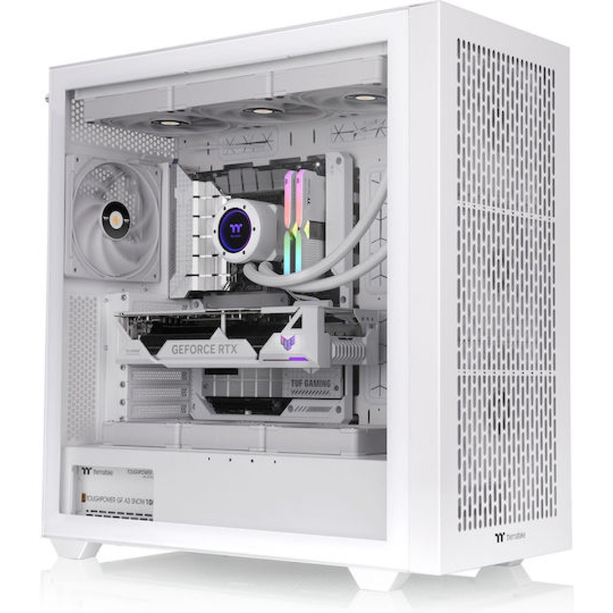 Thermaltake AX500 Full Tower Κουτί Υπολογιστή με Πλαϊνό Παράθυρο Λευκό