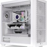 Thermaltake AX500 Full Tower Κουτί Υπολογιστή με Πλαϊνό Παράθυρο Λευκό