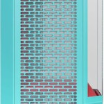 Thermaltake The Tower 250 Gaming Mini Tower Κουτί Υπολογιστή με Πλαϊνό Παράθυρο και RGB Φωτισμό Mint Strawberry