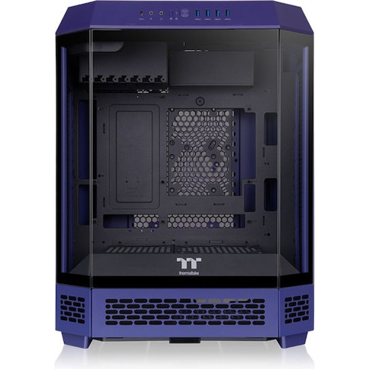 Thermaltake The Tower 600 Gaming Midi Tower Κουτί Υπολογιστή με Πλαϊνό Παράθυρο Future Dusk