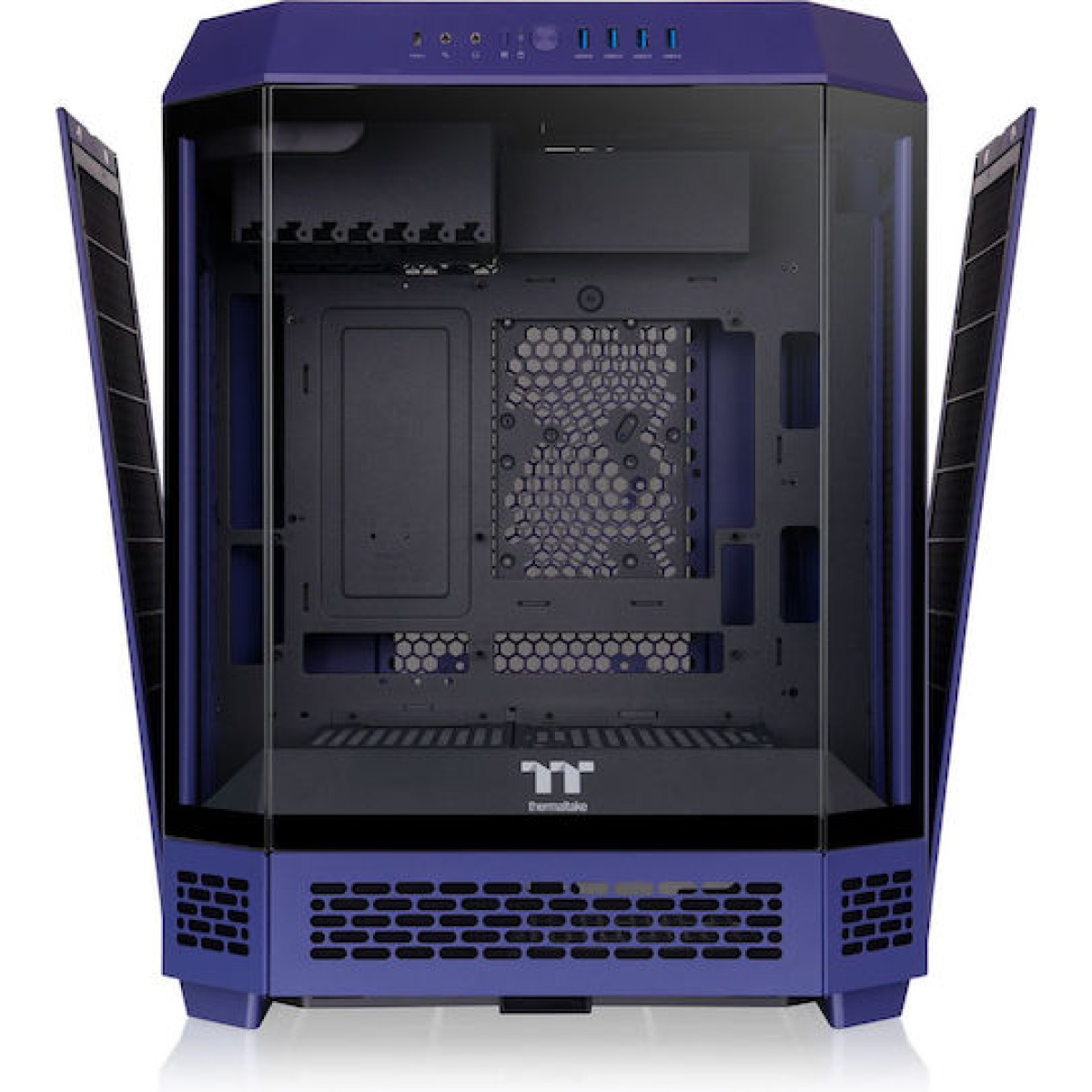 Thermaltake The Tower 600 Gaming Midi Tower Κουτί Υπολογιστή με Πλαϊνό Παράθυρο Future Dusk