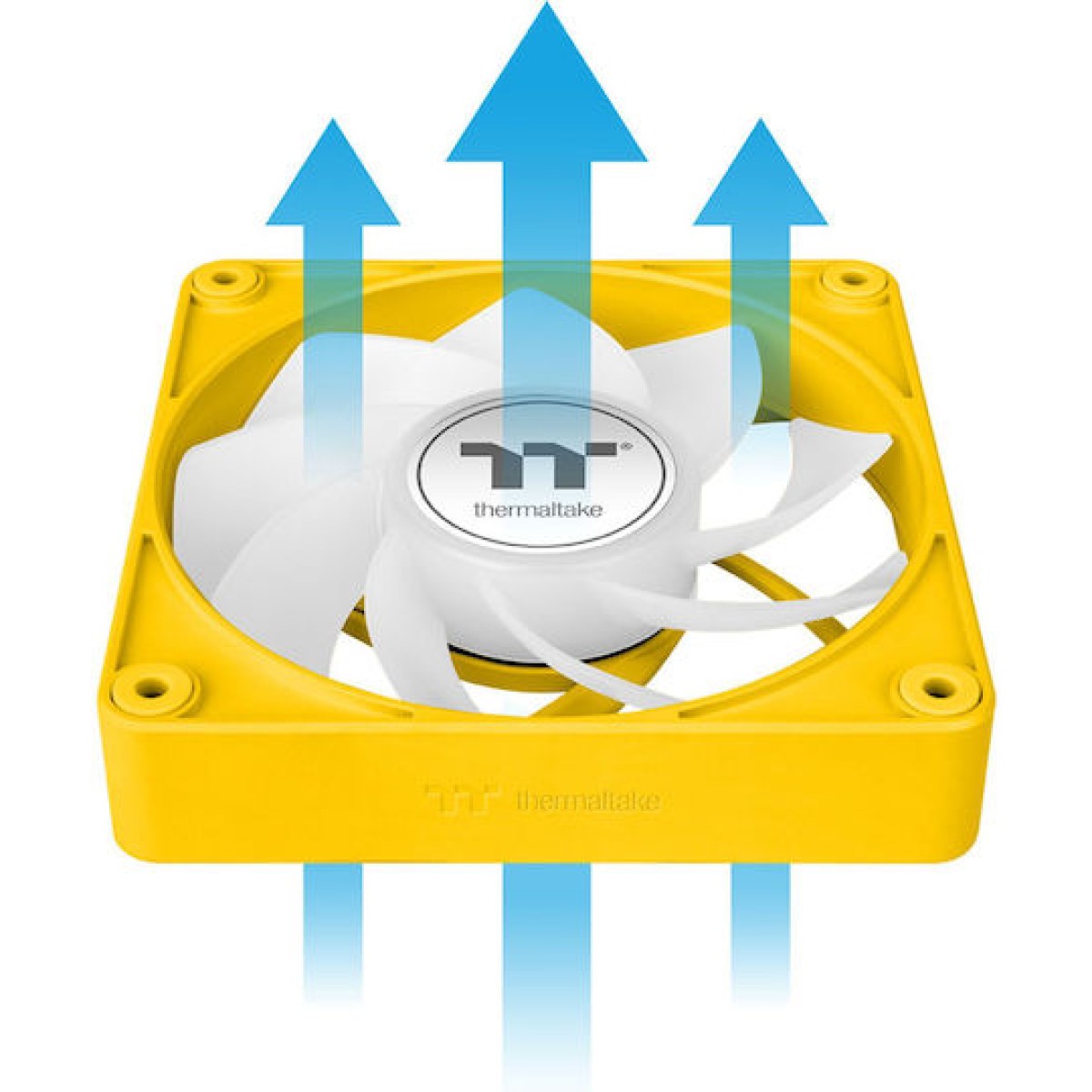 Thermaltake CT140 EX Reverse Case Fan με ARGB Φωτισμό και Σύνδεση 4-Pin PWM 3τμχ Bumblebee