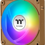 Thermaltake CT120 EX Reverse Case Fan με ARGB Φωτισμό 3τμχ Gravel Sand