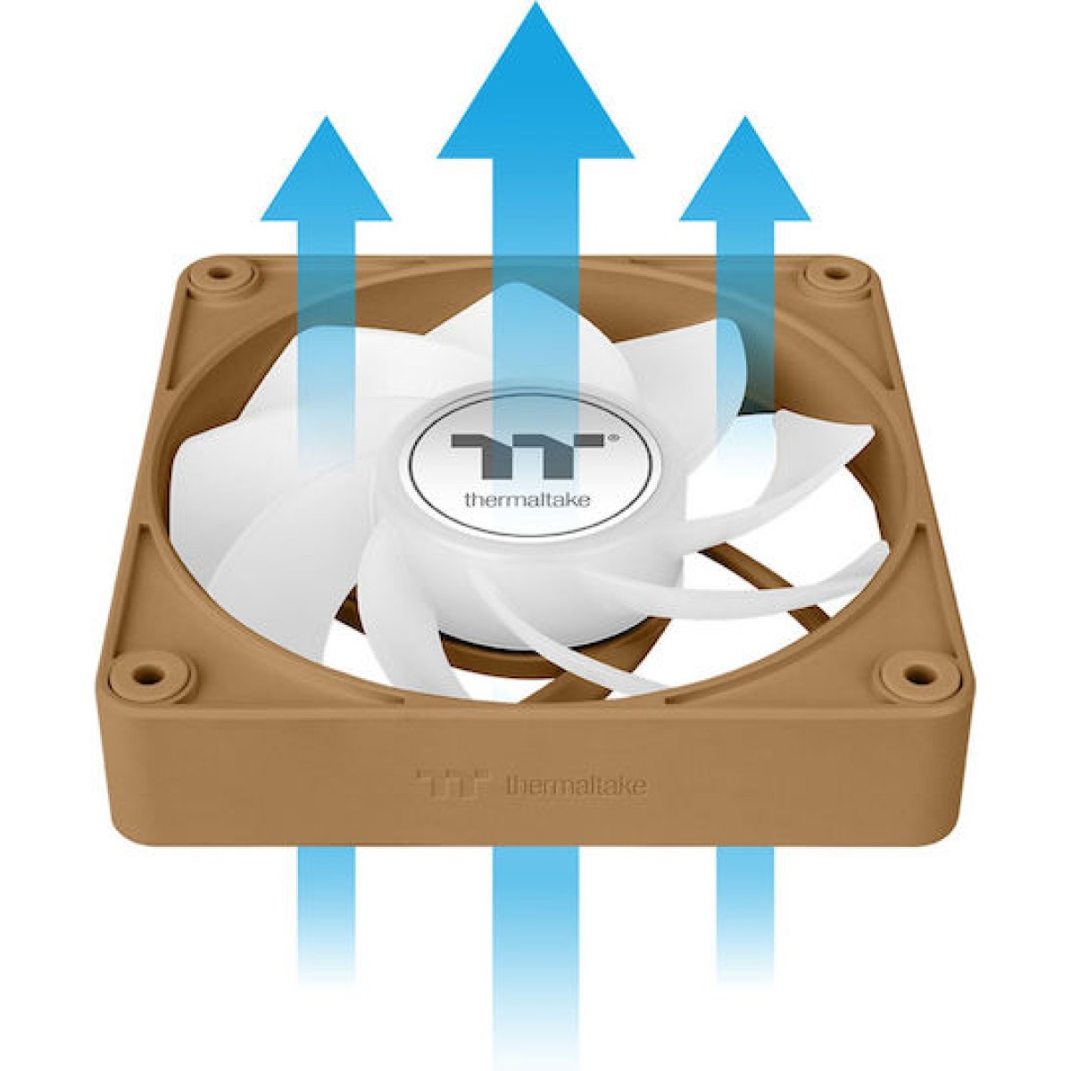 Thermaltake CT120 EX Reverse Case Fan με ARGB Φωτισμό 3τμχ Gravel Sand