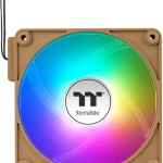 Thermaltake CT140 EX Reverse Case Fan με ARGB Φωτισμό και Σύνδεση 3-Pin / 4-Pin PWM 3τμχ Gravel Sand