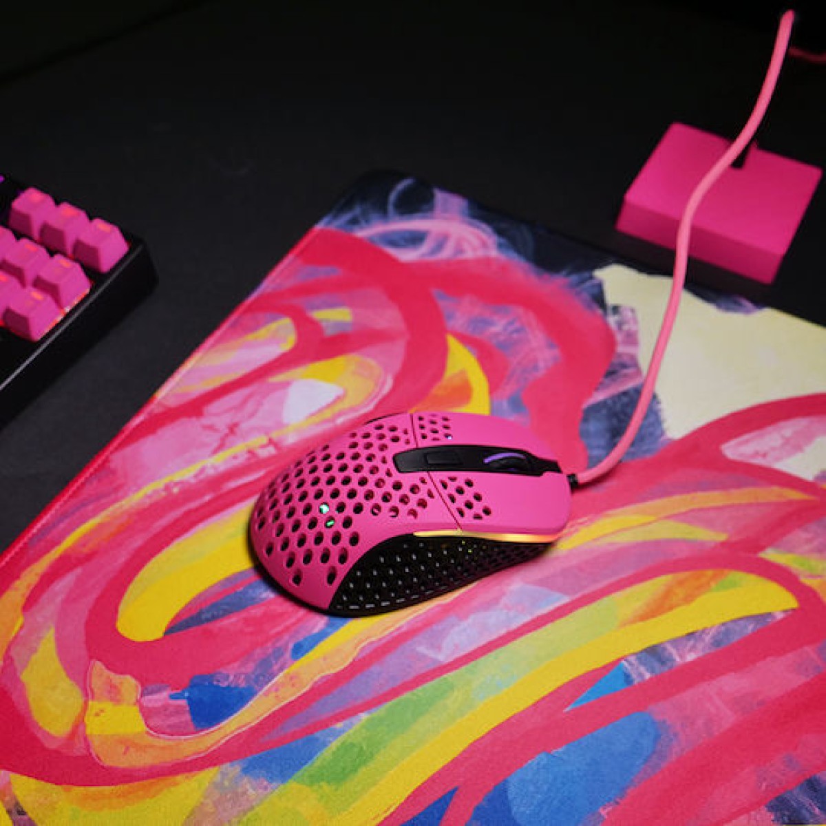 Xtrfy GP4 Gaming Mouse Pad Large 460mm Ροζ