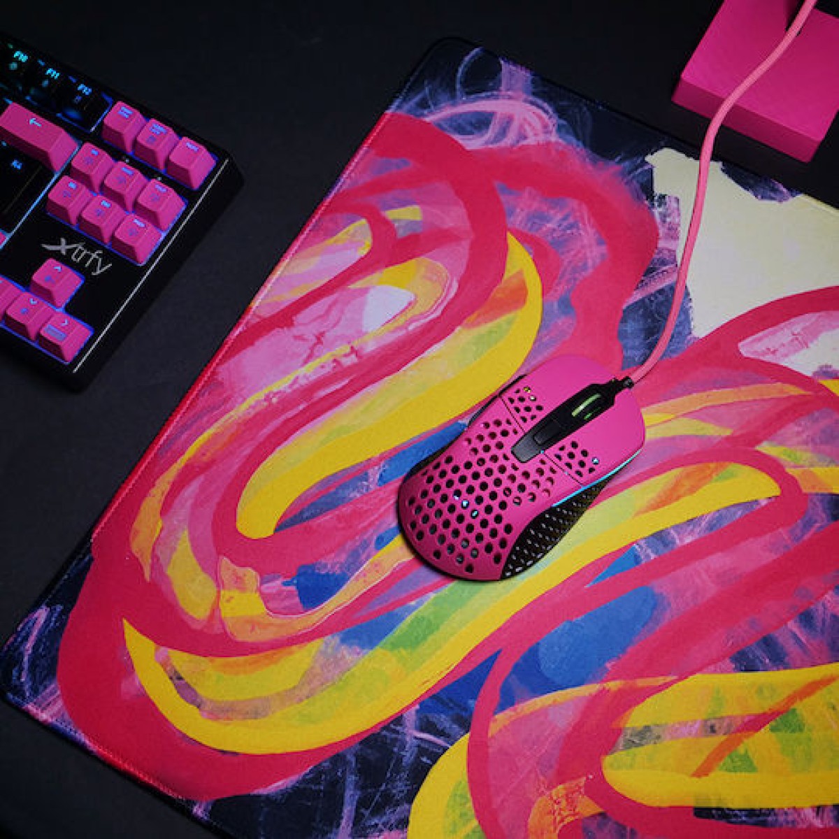 Xtrfy GP4 Gaming Mouse Pad Large 460mm Ροζ