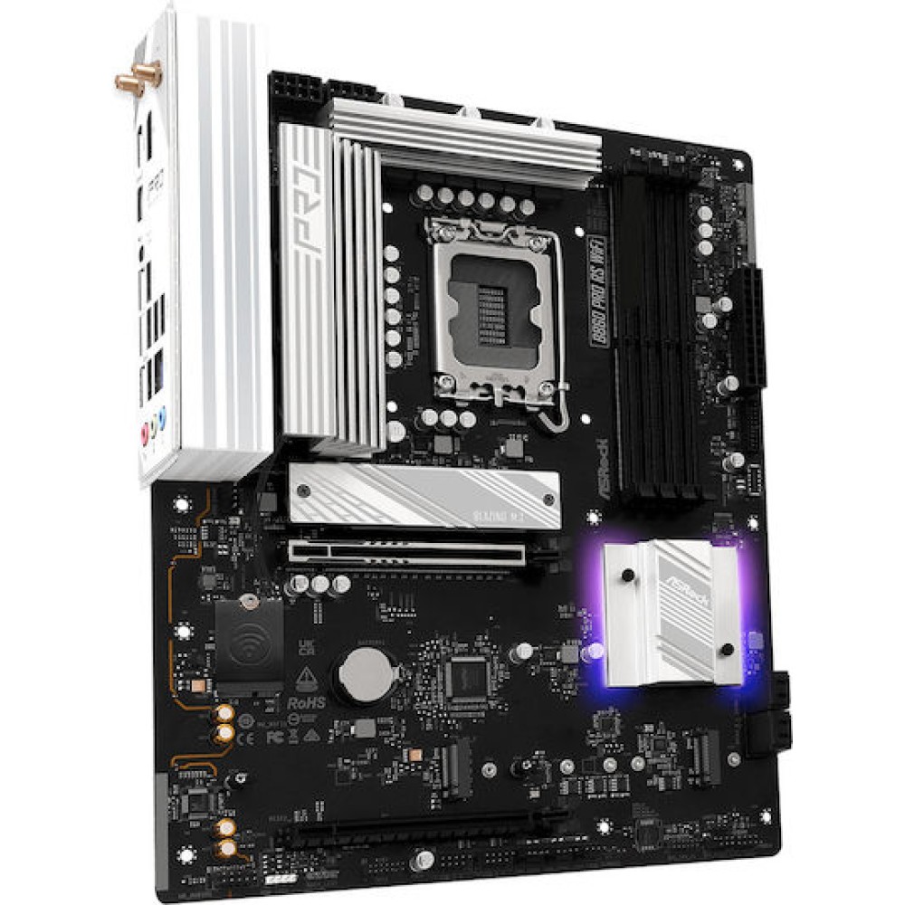 ASRock B860 Pro RS WiFi Motherboard ATX με Intel 1851 Socket 90-MXBRK-A0UAYZ
