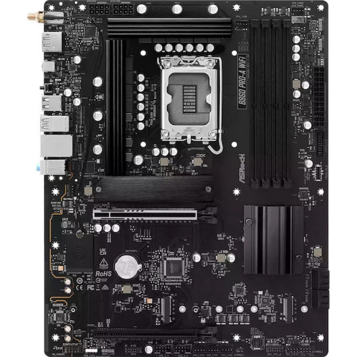 ASRock B860 Pro-A WiFi Motherboard ATX με Intel 1851 Socket 90-MXBRL-A0UAYZ