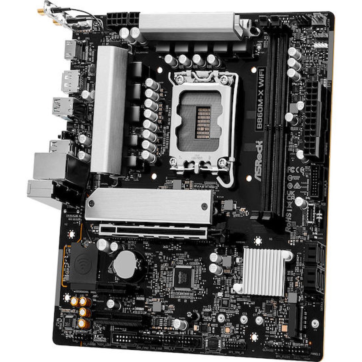 ASRock B860M-X WiFi Motherboard Micro ATX με Intel 1851 Socket 90-MXBRY0-A0UAYZ