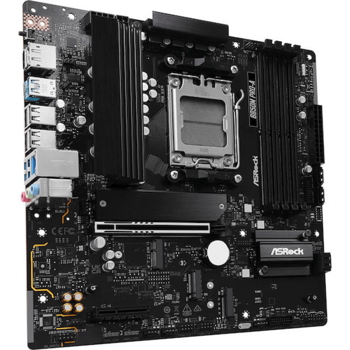 ASRock B850M Pro-A Motherboard Micro ATX με AMD AM5 Socket 90-MXBR80-A0UAYZ