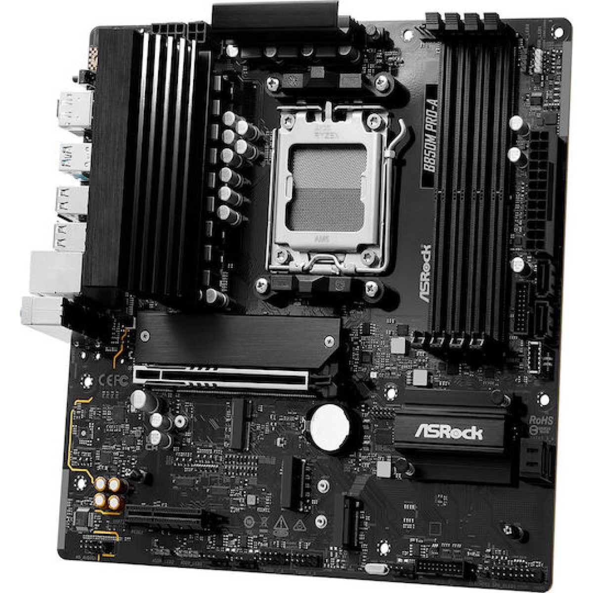 ASRock B850M Pro-A Motherboard Micro ATX με AMD AM5 Socket 90-MXBR80-A0UAYZ