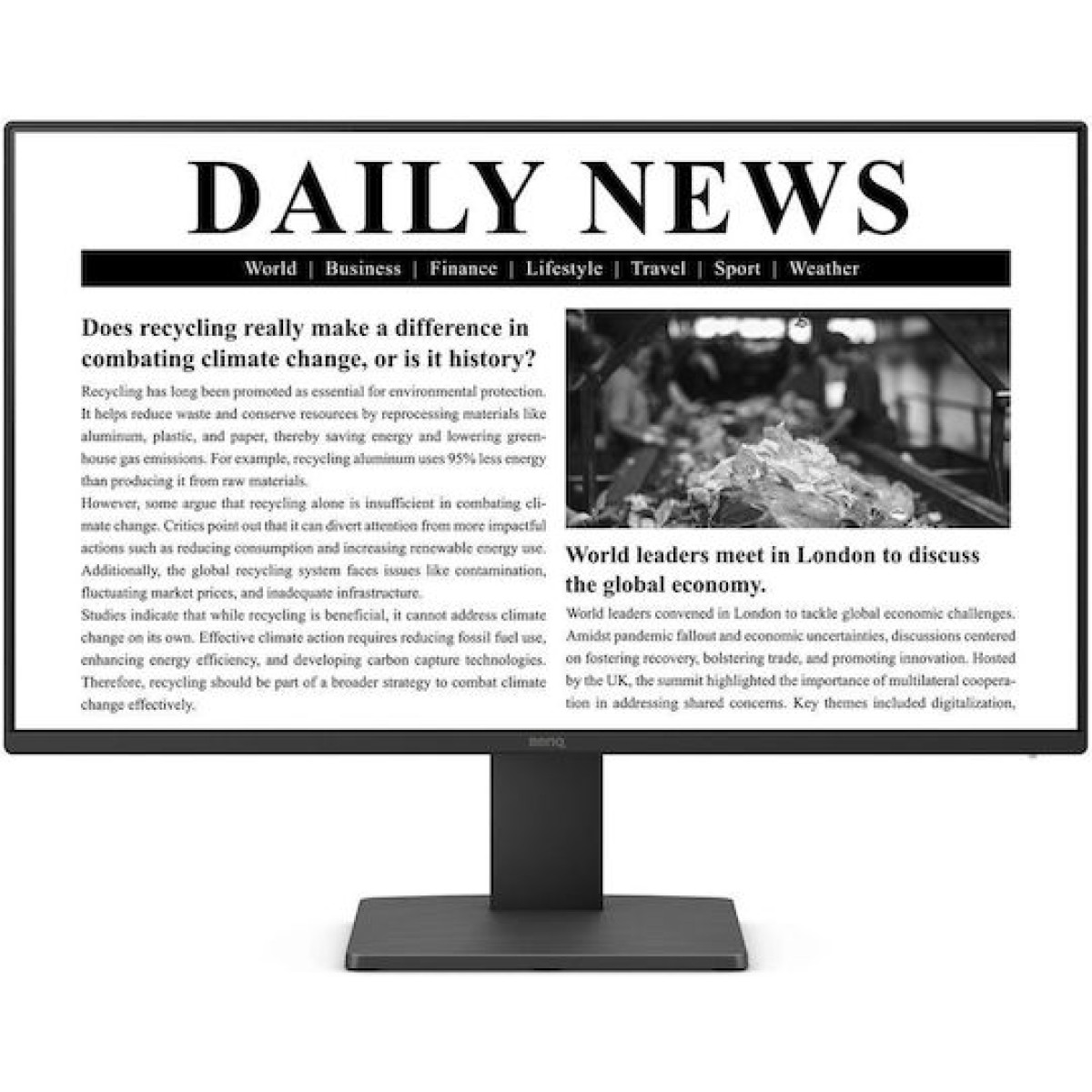 BenQ GW2491 IPS Monitor 23.8