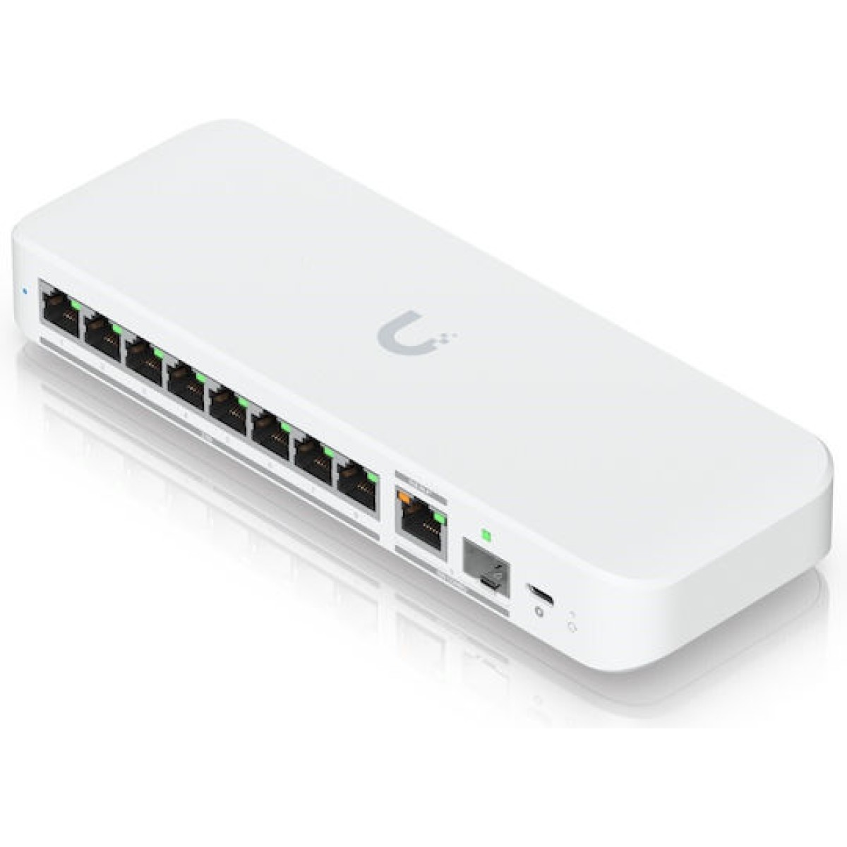 Ubiquiti Flex 2.5G Managed L2 PoE+ Switch με 8 Θύρες Ethernet