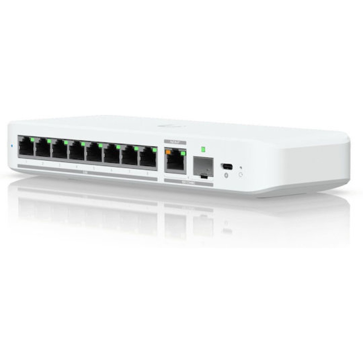 Ubiquiti Flex 2.5G Managed L2 PoE+ Switch με 8 Θύρες Ethernet
