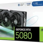 PNY GeForce RTX 5080 16GB GDDR7 Overclocked Triple Fan Κάρτα Γραφικών