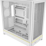 Montech HS01 Midi Tower Κουτί Υπολογιστή Λευκό