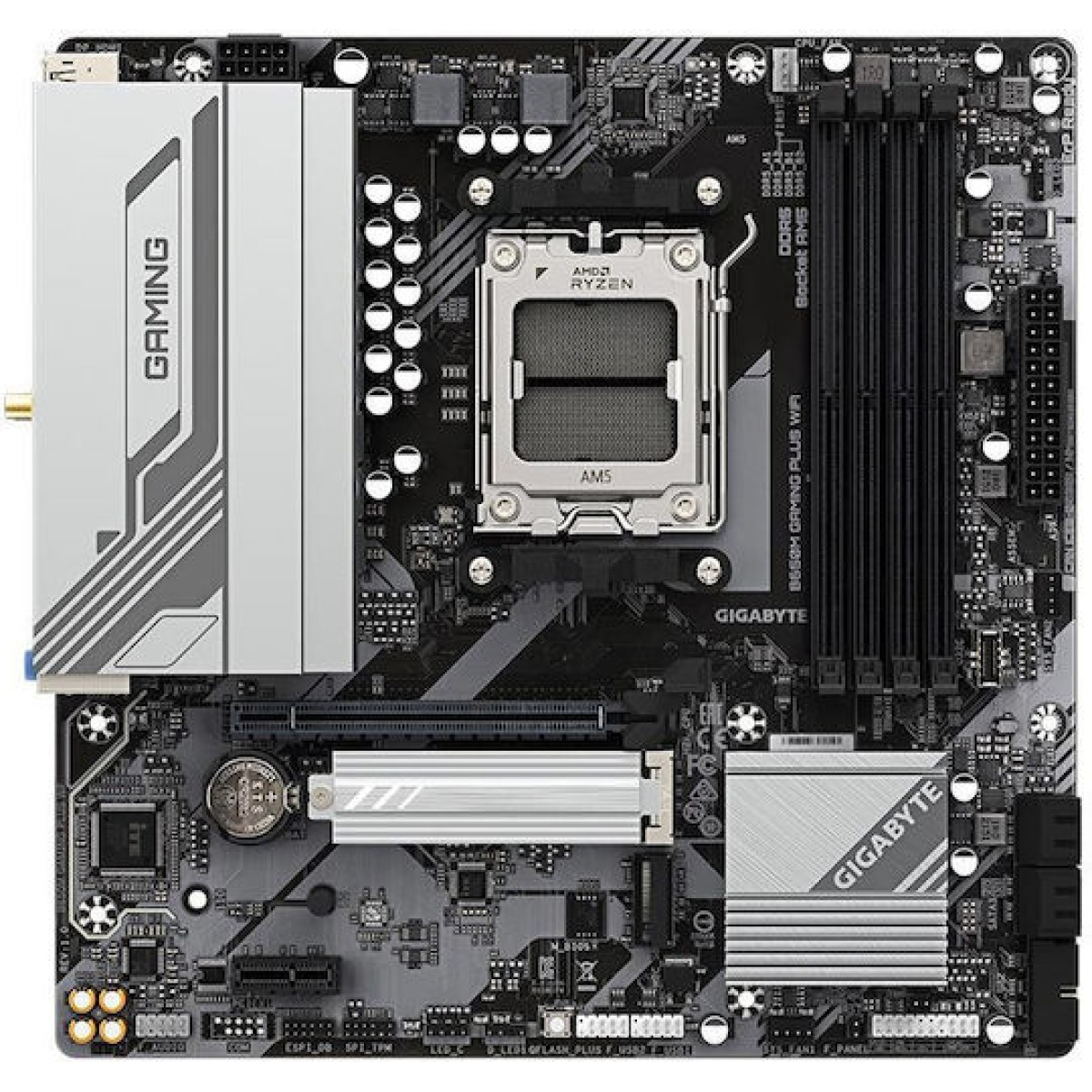 Gigabyte B650M Gaming Plus WiFi rev. 1.x Motherboard Micro ATX με AMD AM5 Socket